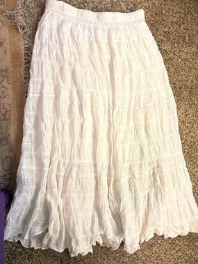 Max Studio Flowy Festival Skirt